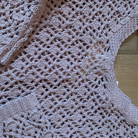 NWT Nicole Miller  Crochet Cardigan Sc XL - Picture 7 of 8